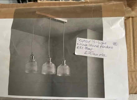 Photo of free 3 light kitchen pendant (Matlock DE4) #2