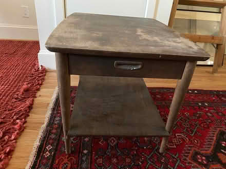 Photo of free Midcentury modern end table (Brightwood Park/Petworth DC) #1