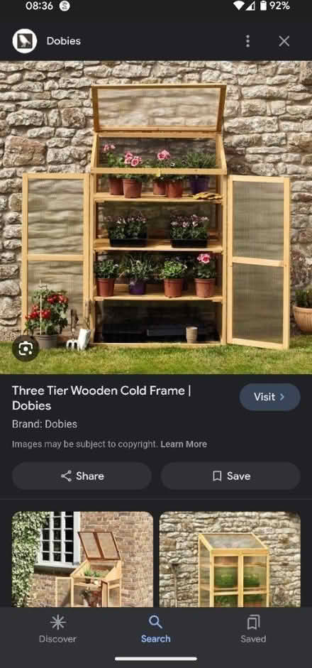 Photo of Cold frame or similar greenhouse (Reddish SK5 off Houldsworth Sq) #1
