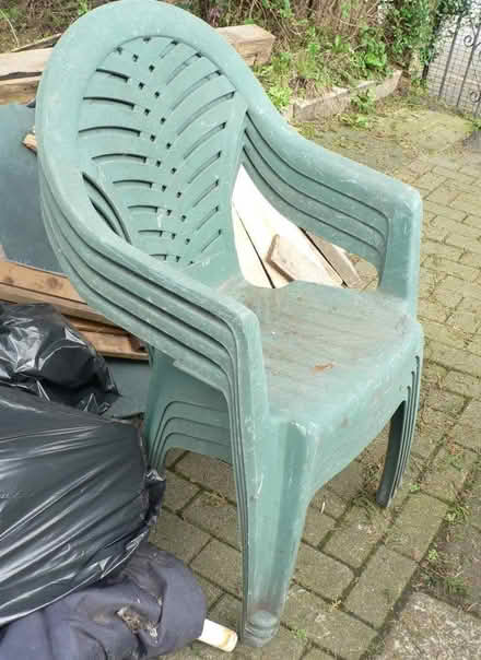 Photo of free stackable garden chairs x4 (Breightmet BL2) #1