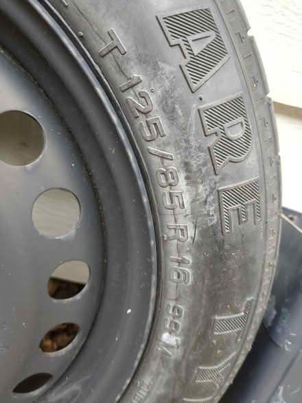 Photo of free New spare wheel (Kingswood) #2