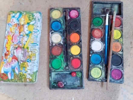Photo of free Three water paints sets. (Woodcote RG8) #1
