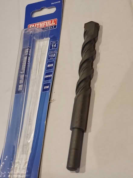 Photo of free Masonry Drillbit 14mm - Never Used (Fittleworth) #2