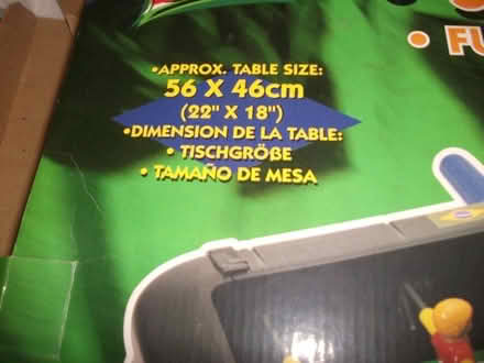 Photo of free table top soccer game (New Brighton CH45) #1