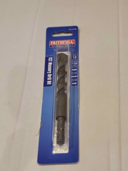 Photo of free Masonry Drillbit 14mm - Never Used (Fittleworth) #1