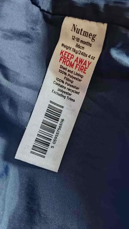 Photo of free Toddler snow suit, size 12 to 18 months (Stirchley B29) #3