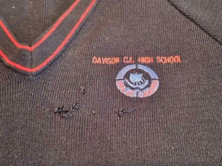 Photo of free Davison school jumper size 36in/91cm ***needs repair*** (Shoreham-by-Sea BN43) #4