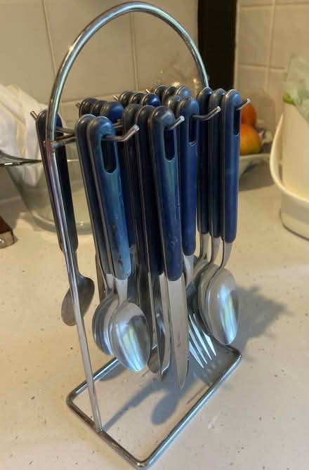Photo of free Cutlery (hanging on stand) (Bloomsbury WC1H) #1