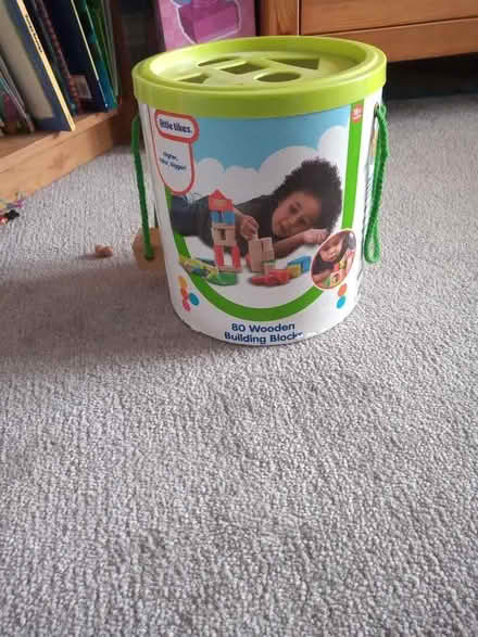 Photo of free wooden building blocks (Southport PR9) #1