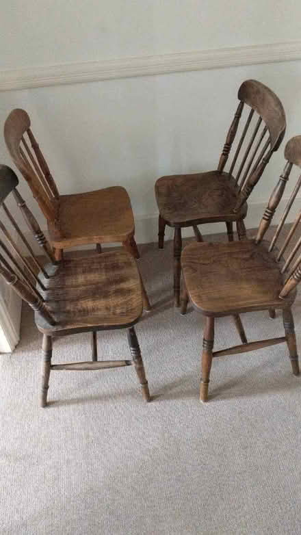 Photo of free 4 Dining Chairs (Wandsworth Common SW12) #1
