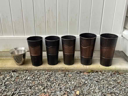Photo of free Metal Planters (Clinton) #1