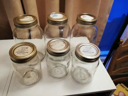 Photo of free Six Kilner type jars with lids (Meole Brace SY3) #1
