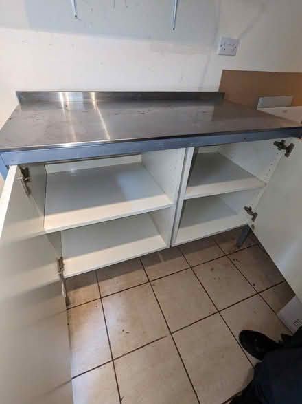 Photo of free 2 Stainless Steel Units (Wimbledon Village SW19) #3