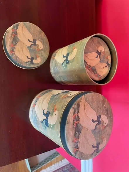 Photo of free Metal nesting canisters (Capitol Hill) #1