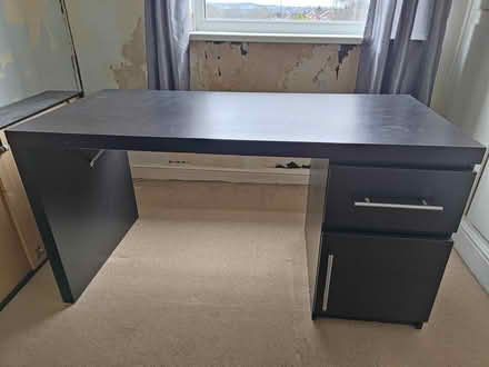 Photo of free Black desk (Heanor DE75) #1