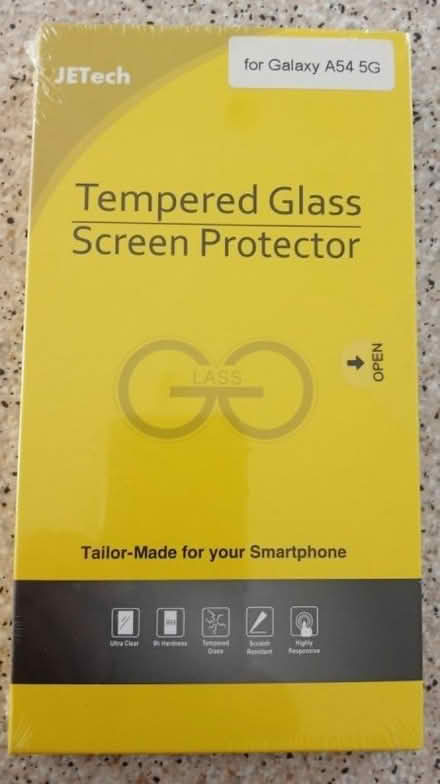 Photo of free Galaxy A54 5G tempered glass screen protectors - new (Titchfield PO14) #2
