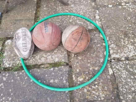Photo of free Sports balls and hula hoop (Surrenden BN1) #1