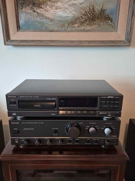 Photo of free Technics CD Player & Amp (Shinfield RG6) #1