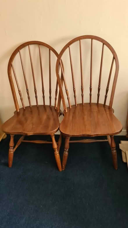 Photo of free 3 x dining chairs (Audenshaw M34) #1
