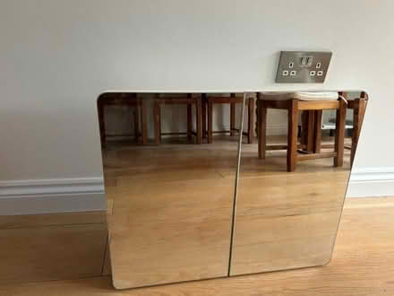 Photo of free Mirrored White Bathroom Cabinet (TN25) #1