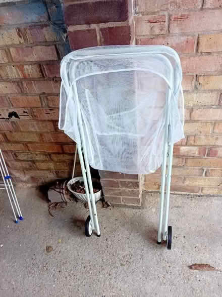 Photo of free folding wheeled laundry basket (Mile Oak BN41) #2
