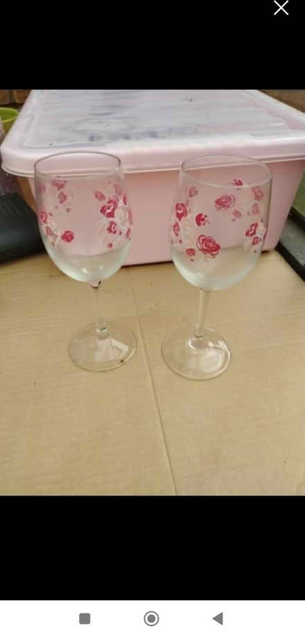 Photo of free Wine glasses (Taunton Killams & Mountfield District Ward TA1) #1