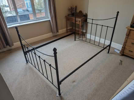 Photo of free Cast Iron Double Bed Frame (Nottingham NG5) #1