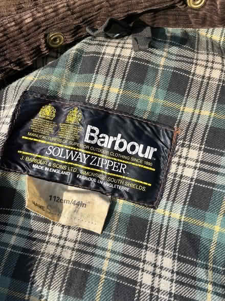Photo of free Barbour wax jacket (Rottingdean) #1