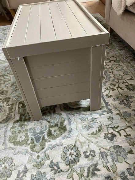 Photo of free Small painted wooden chest (Trotton, Hants GU31) #2