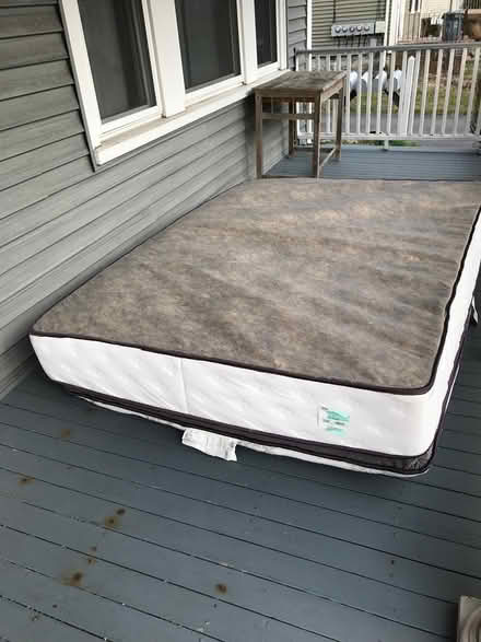 Photo of free Mattress, queen, pillow top (41 Hodges Avenue. Taunton) #1