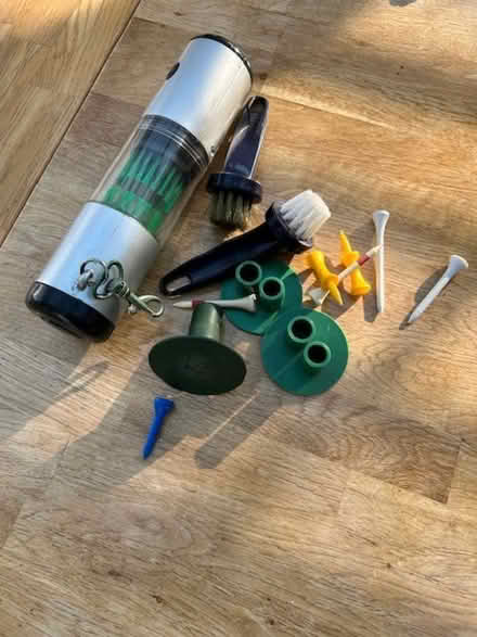 Photo of free Golf ball cleaner and other golf bits (St Pauls Ward GU15) #1