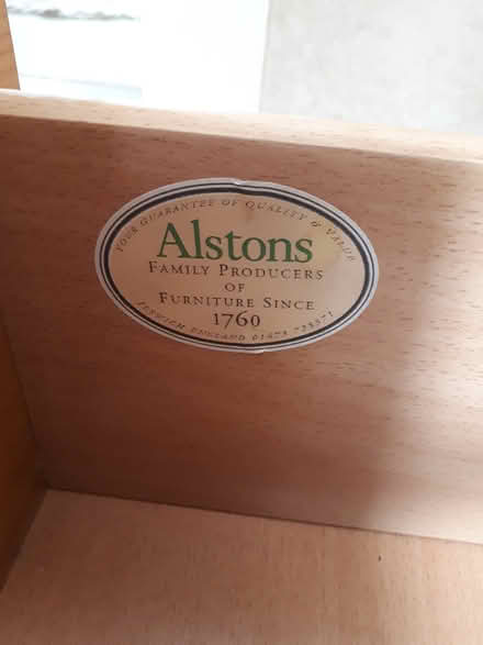 Photo of free Bedside chest of drawers pine look (WR3 Barbourne) #3