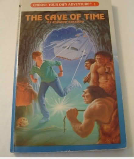 Photo of 'Choose your own adventure' book (Holcombe EX7) #1