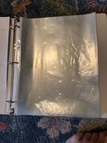 Photo of free 3-ring clear protective pages (Riverdale (north of Inwood)) #1