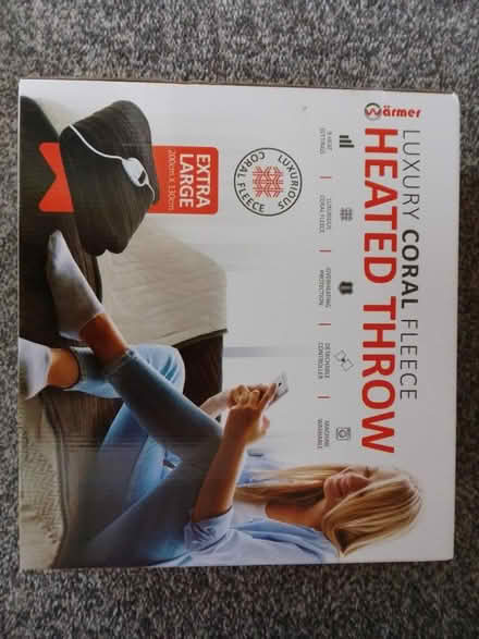 Photo of free Heated throw blanket (WN3) #1