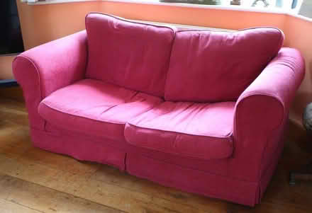 Photo of free Small two seater sofa (Clayhill TN31) #2