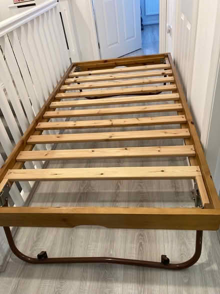 Photo of free 3’ Pine Bed (Aberthin, Cowbridge CF71) #1