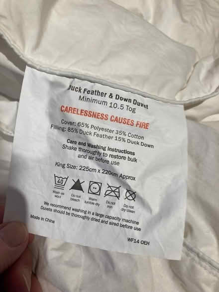 Photo of free King size Quilt (Mickleover DE3) #1