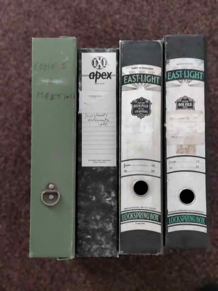 Photo of free Four box files (Exmouth EX8) #2
