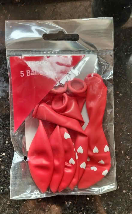 Photo of free Heart print balloons. (Heston UB2) #1