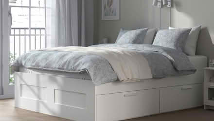 Photo of free Ikea double bed (Hammersmith) #1