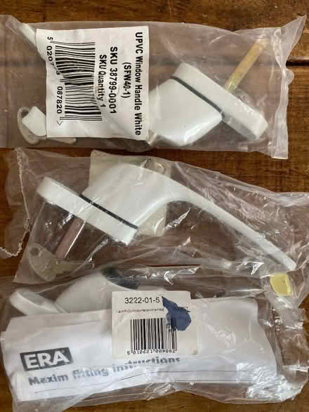 Photo of free 3 Era Maxim window handles (West Oxfordshire OX28) #1
