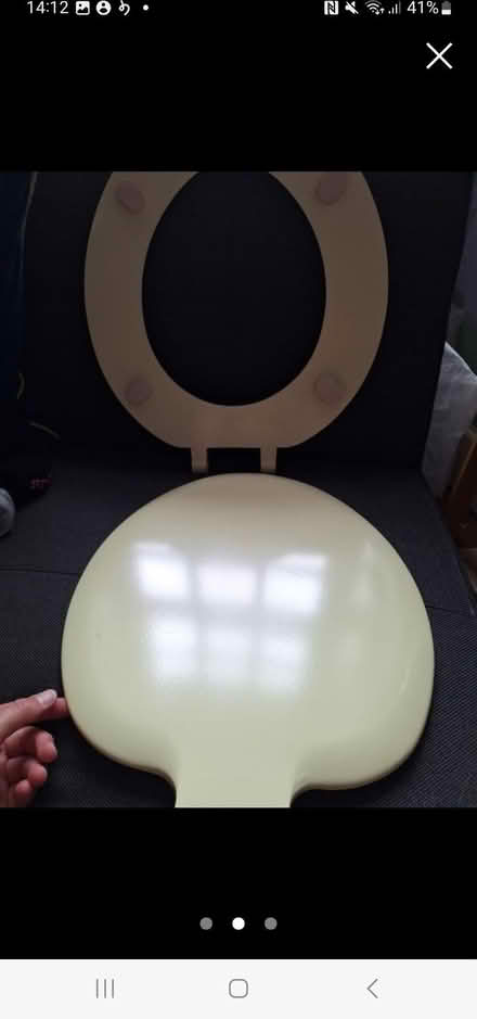 Photo of free WC seat with lid (Leith EH6) #3