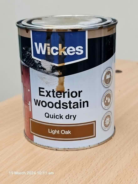 Photo of free Woodstain (St Leonards Green TN38) #1