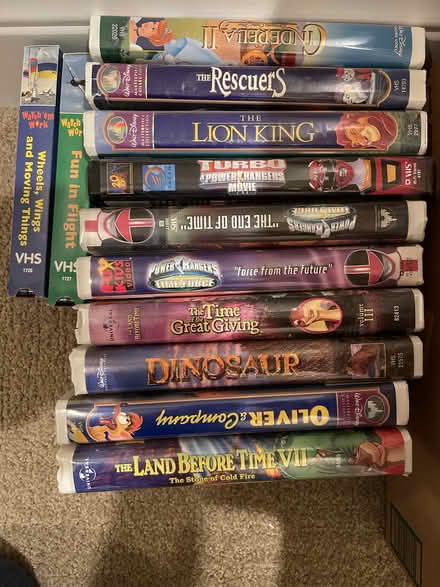Photo of free Kids VHS tapes (Columbine Valley / Littleton) #1