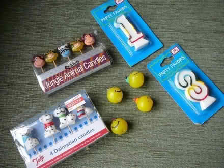 Photo of free animal birthday candles (Great Moor SK7) #1