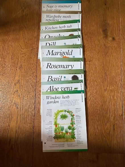 Photo of free Herb growing info cards (Stroud GL5) #1