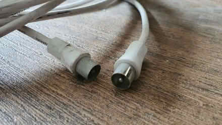 Photo of free Long tv aerial coax cable (Chafford Hundred RM16) #2