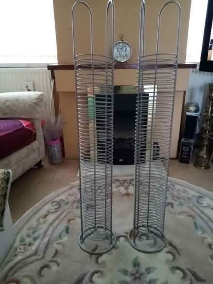 Photo of free 2 CD Towers/Plant Stands (Church End MK43) #1