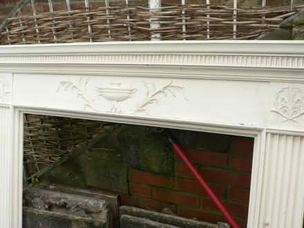 Photo of free Adam style white fire surround (Breightmet BL2) #2